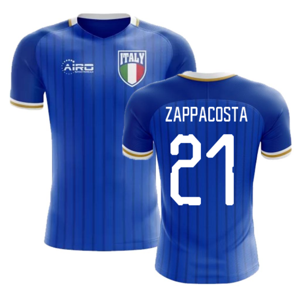 2025-2026 Italy Home Concept Football Shirt (Zappacosta 21)