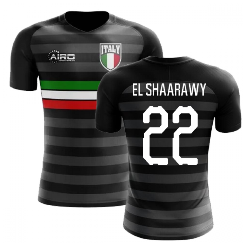 2025-2026 Italy Third Concept Football Shirt (El Shaarawy 22) - Kids