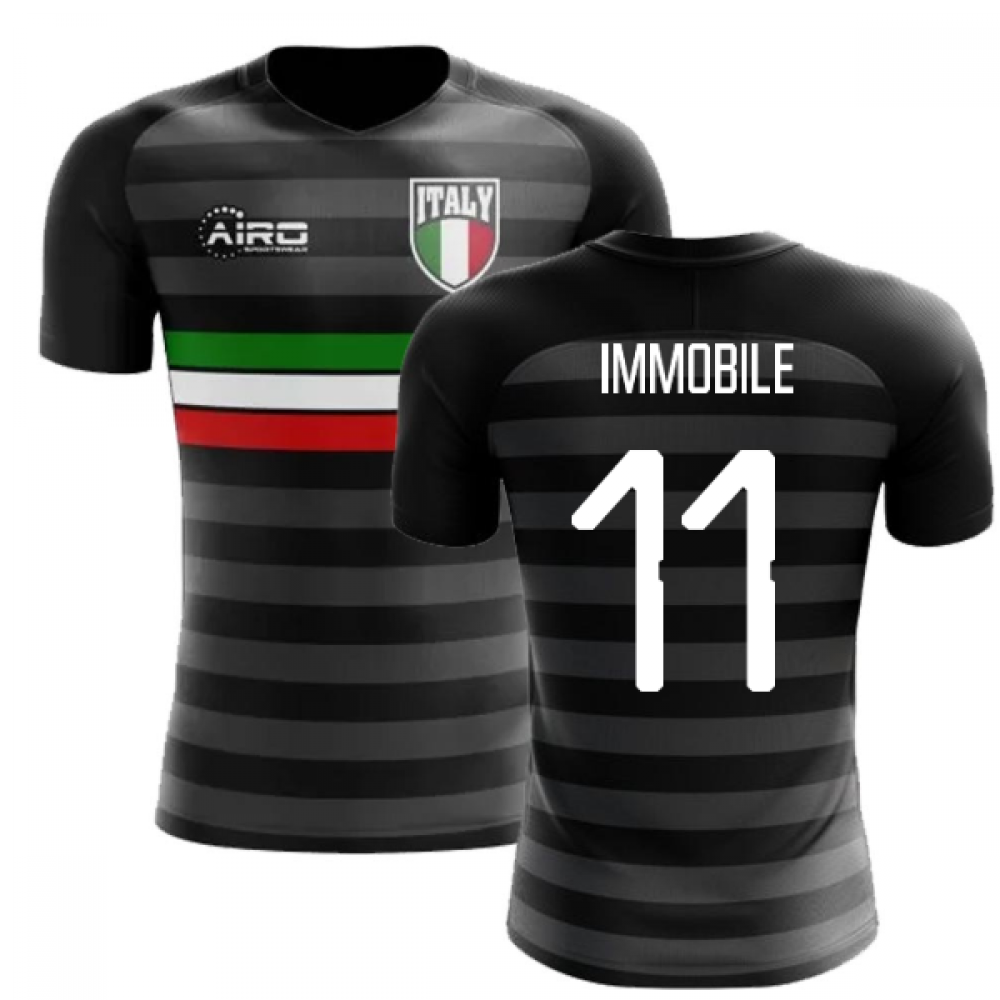 2025-2026 Italy Third Concept Football Shirt (Immobile 11) - Kids