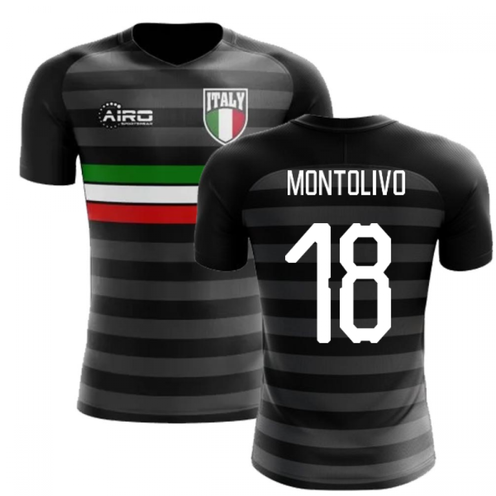 2025-2026 Italy Third Concept Football Shirt (Montolivo 18)