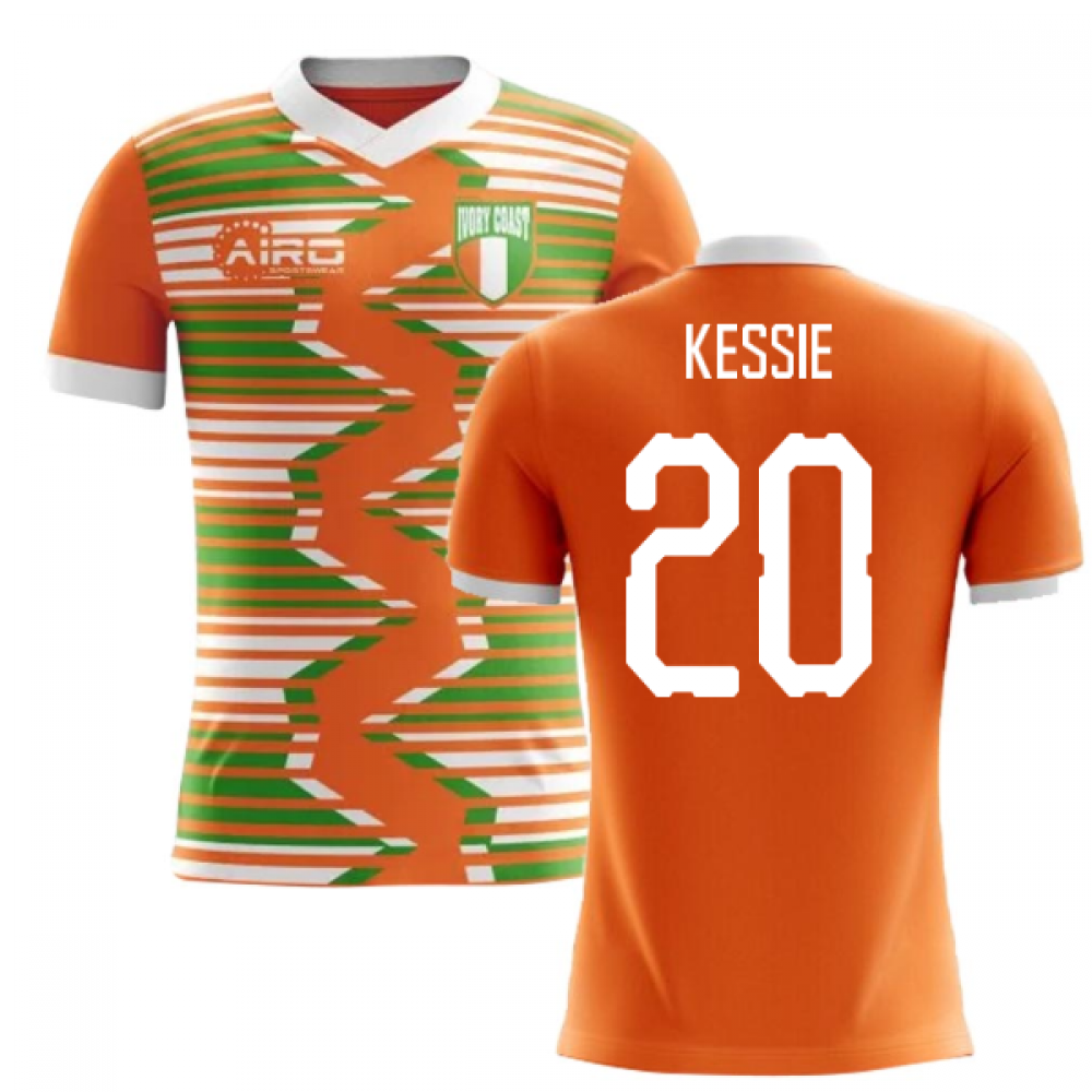 2025-2026 Ivory Coast Home Concept Football Shirt (Kessie 20) - Kids