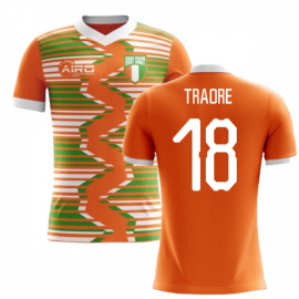 2025-2026 Ivory Coast Home Concept Football Shirt (Traore 18) - Kids