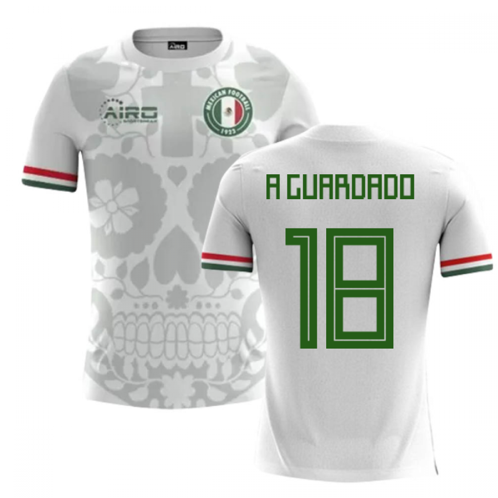 2022-2023 Mexico Away Concept Football Shirt (A Guardado 18)