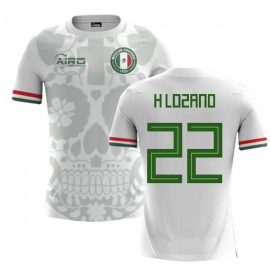 2022-2023 Mexico Away Concept Football Shirt (H Lozano 22)