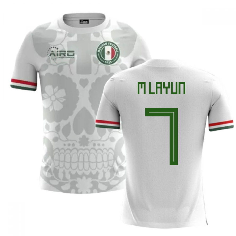 2024-2025 Mexico Away Concept Football Shirt (M Layun 7) - Kids