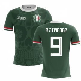 2023-2024 Mexico Home Concept Football Shirt (R Jimenez 9) - Kids