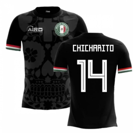 2023-2024 Mexico Third Concept Football Shirt (Chicharito 14)
