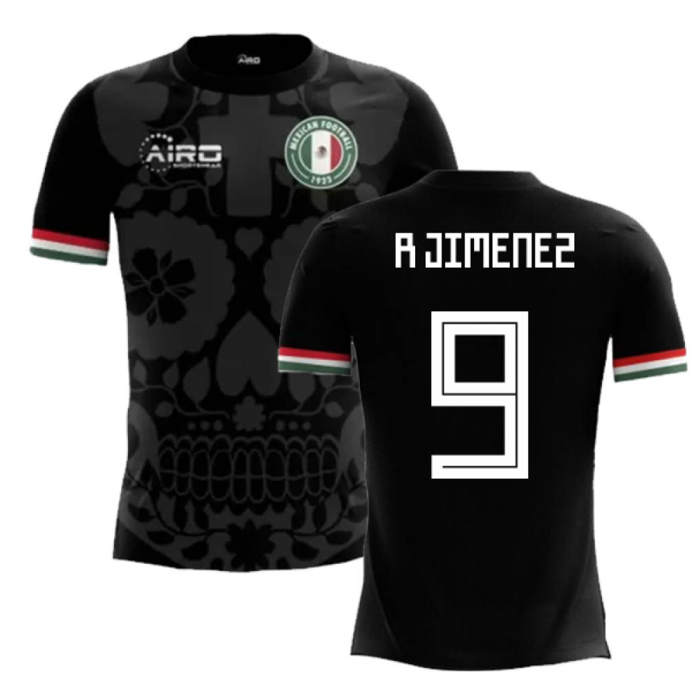 2023-2024 Mexico Third Concept Football Shirt (R Jimenez 9)