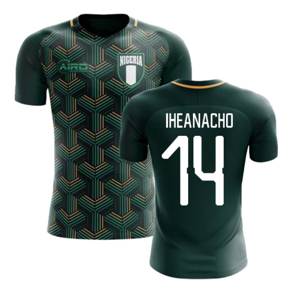 2025-2026 Nigeria Third Concept Football Shirt (Iheanacho 14) - Kids