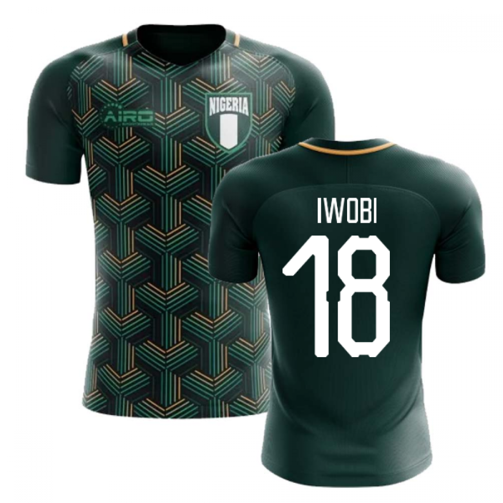 2025-2026 Nigeria Third Concept Football Shirt (Iwobi 18)