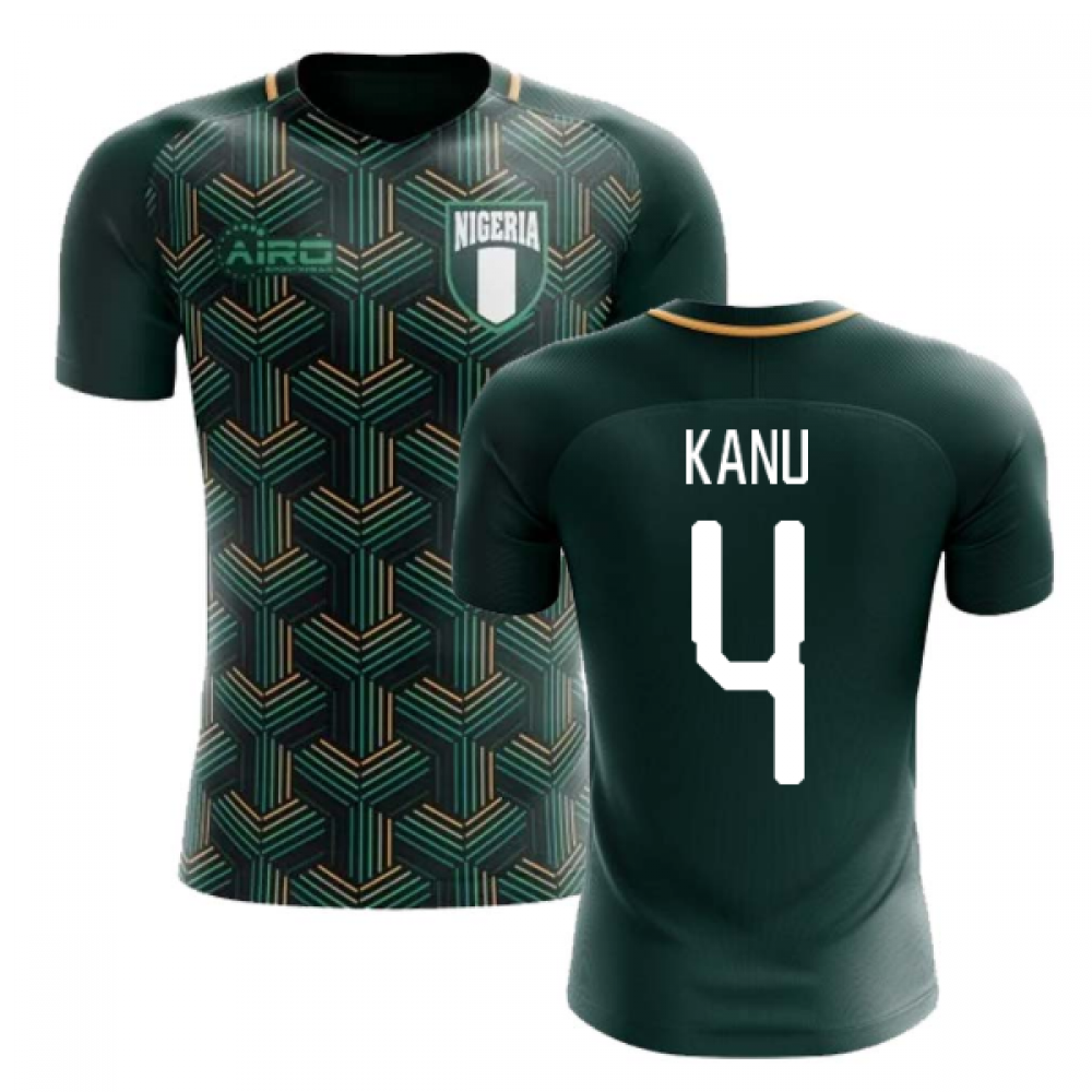 2025-2026 Nigeria Third Concept Football Shirt (Kanu 4) - Kids