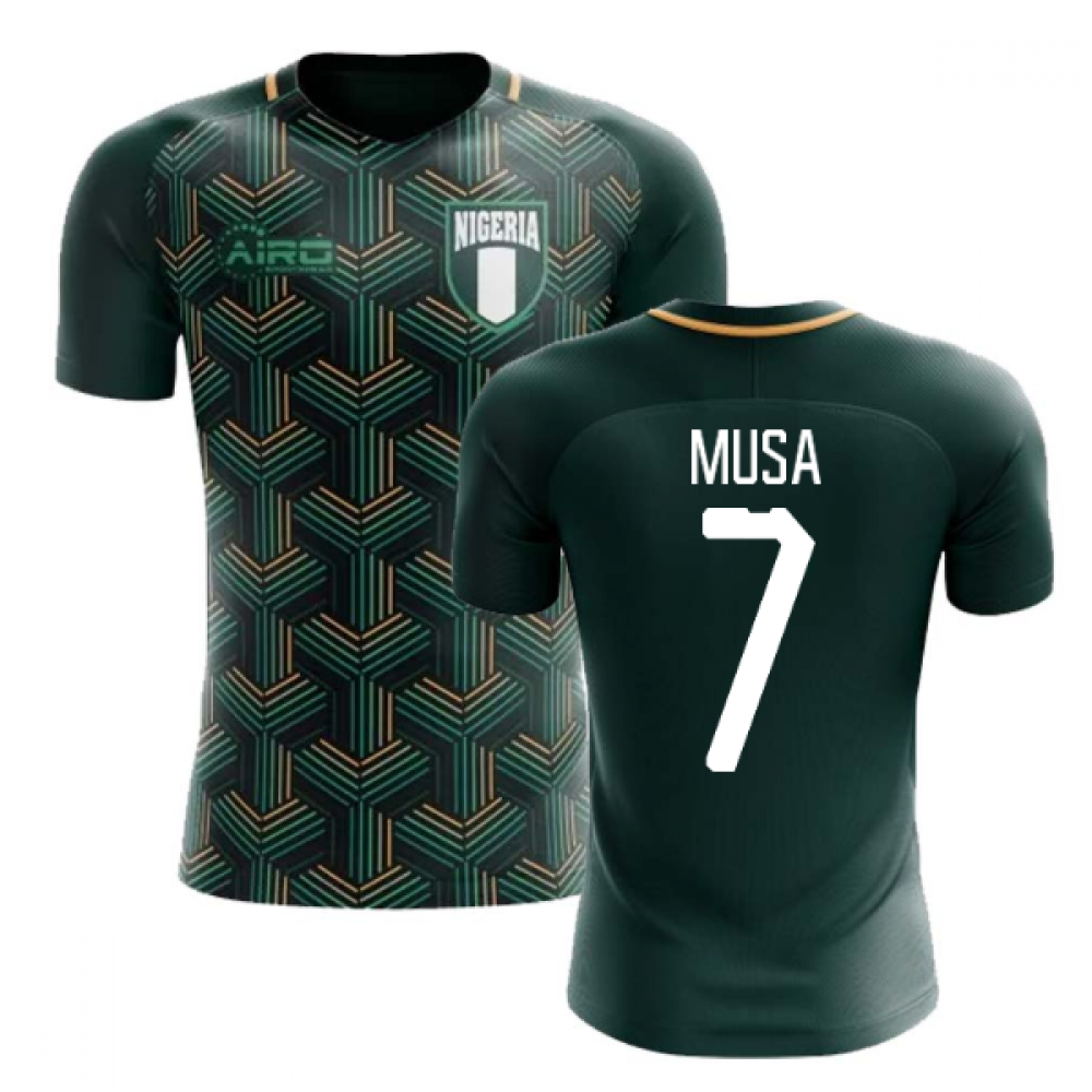 2023-2024 Nigeria Third Concept Football Shirt (Musa 7) - Kids