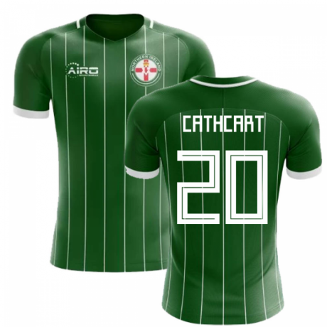 2020-2021 Northern Ireland Home Concept Football Shirt (Cathcart 20) - Kids