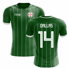 2020-2021 Northern Ireland Home Concept Football Shirt (Dallas 14) - Kids