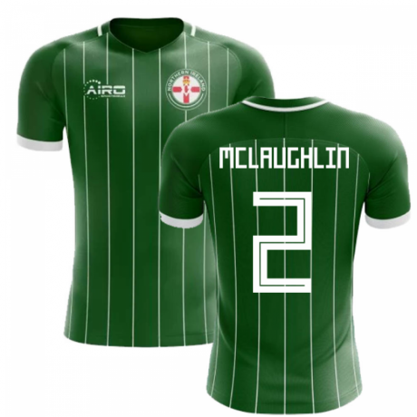 2020-2021 Northern Ireland Home Concept Football Shirt (McLaughlin 2) - Kids