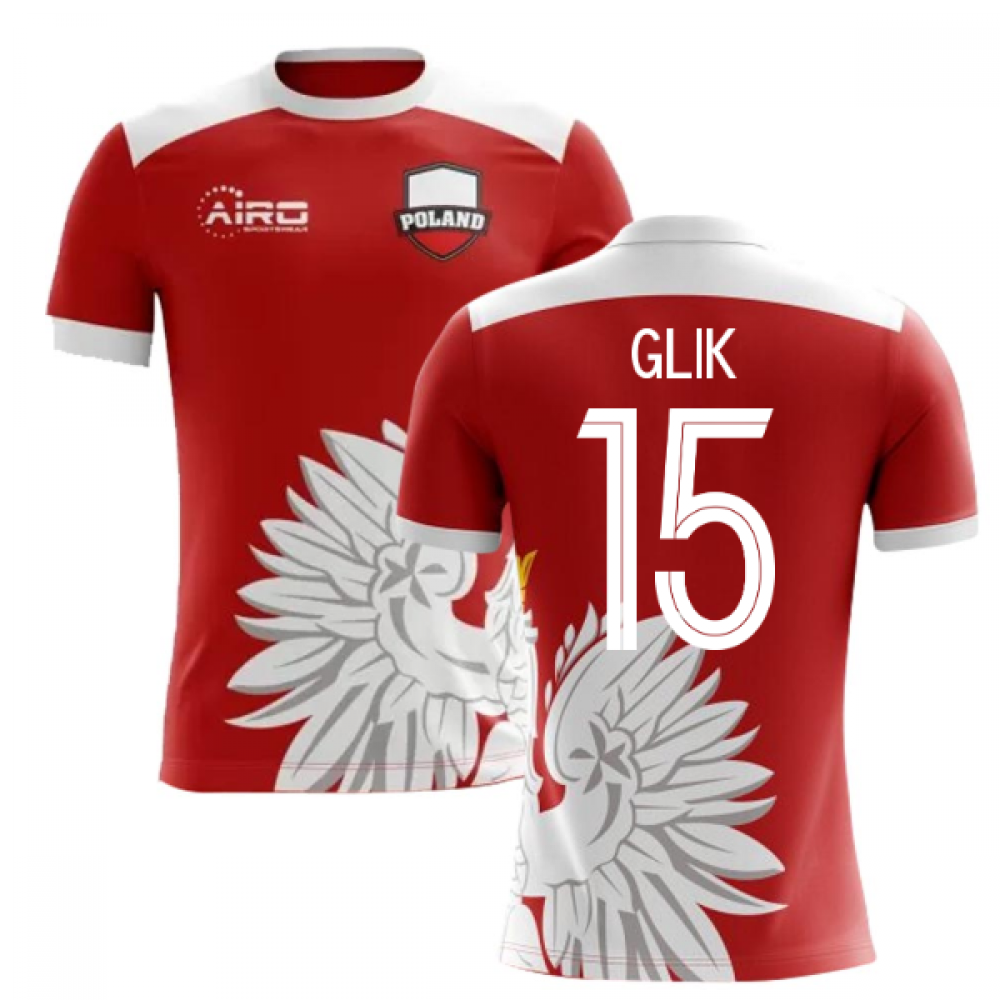 2023-2024 Poland Away Concept Football Shirt (Glik 15)