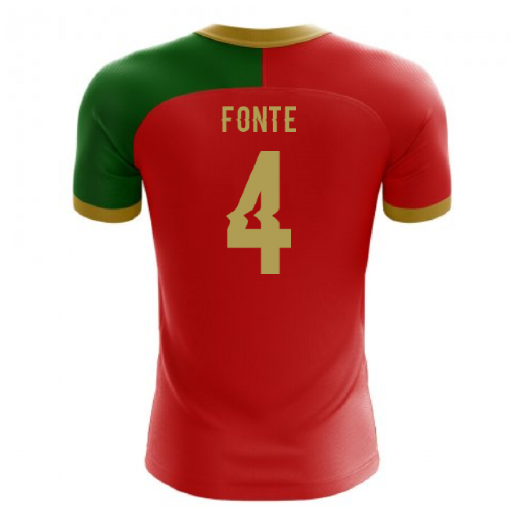 2023-2024 Portugal Flag Home Concept Football Shirt (Fonte 4)