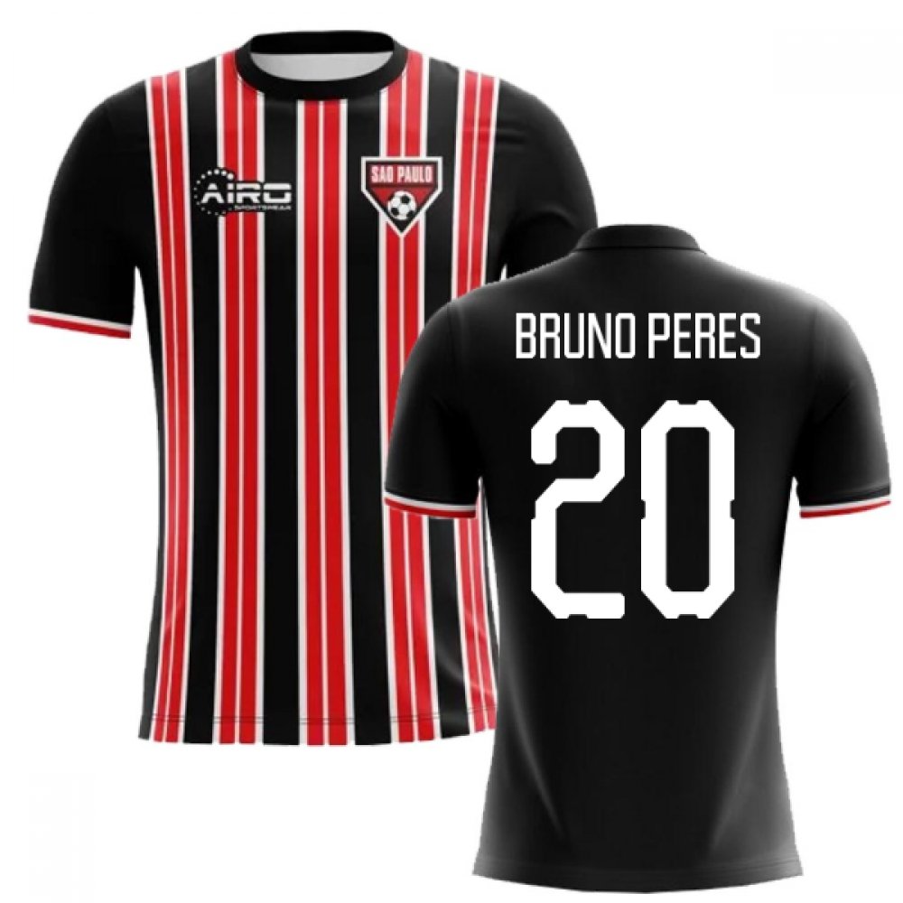 2025-2026 Sao Paolo Home Concept Football Shirt (Bruno Peres 20) - Kids
