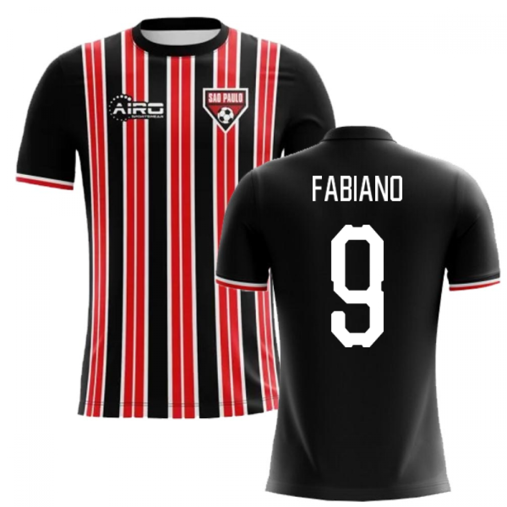2025-2026 Sao Paolo Home Concept Football Shirt (Fabiano 9)
