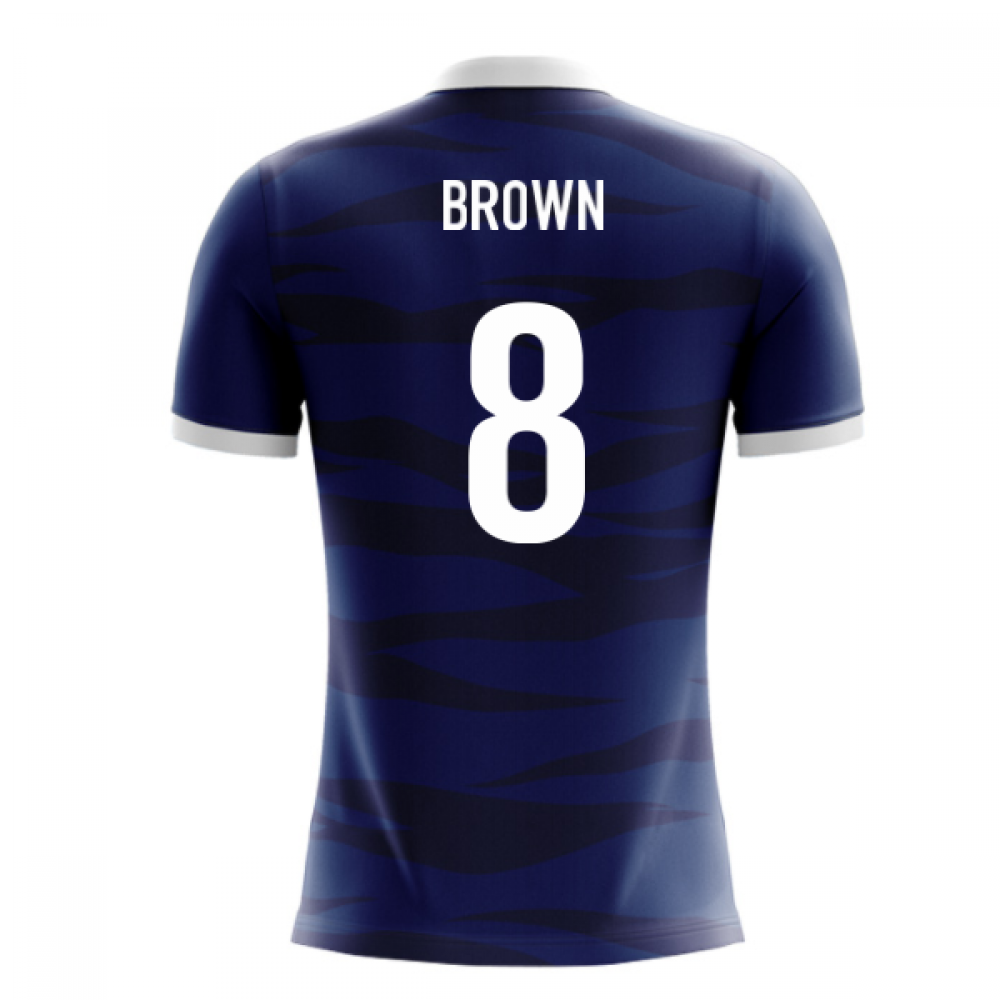 2025-2026 Scotland Airo Concept Home Shirt (Brown 8)
