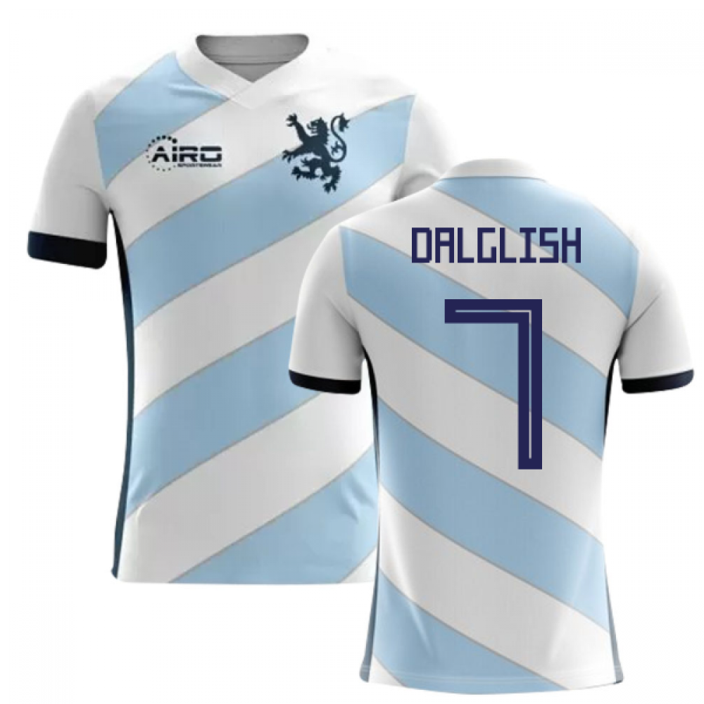 2023-2024 Scotland Away Concept Football Shirt (Dalglish 7)