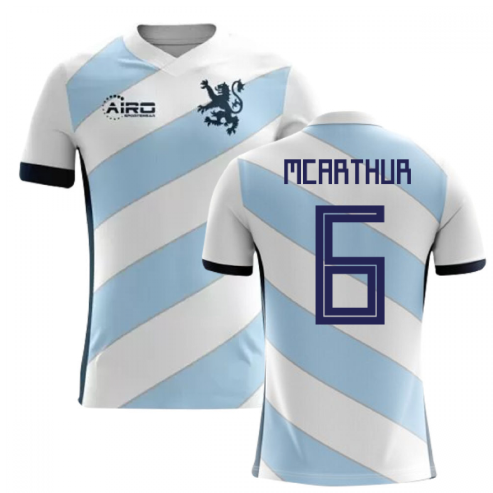 2023-2024 Scotland Away Concept Football Shirt (McArthur 6) - Kids
