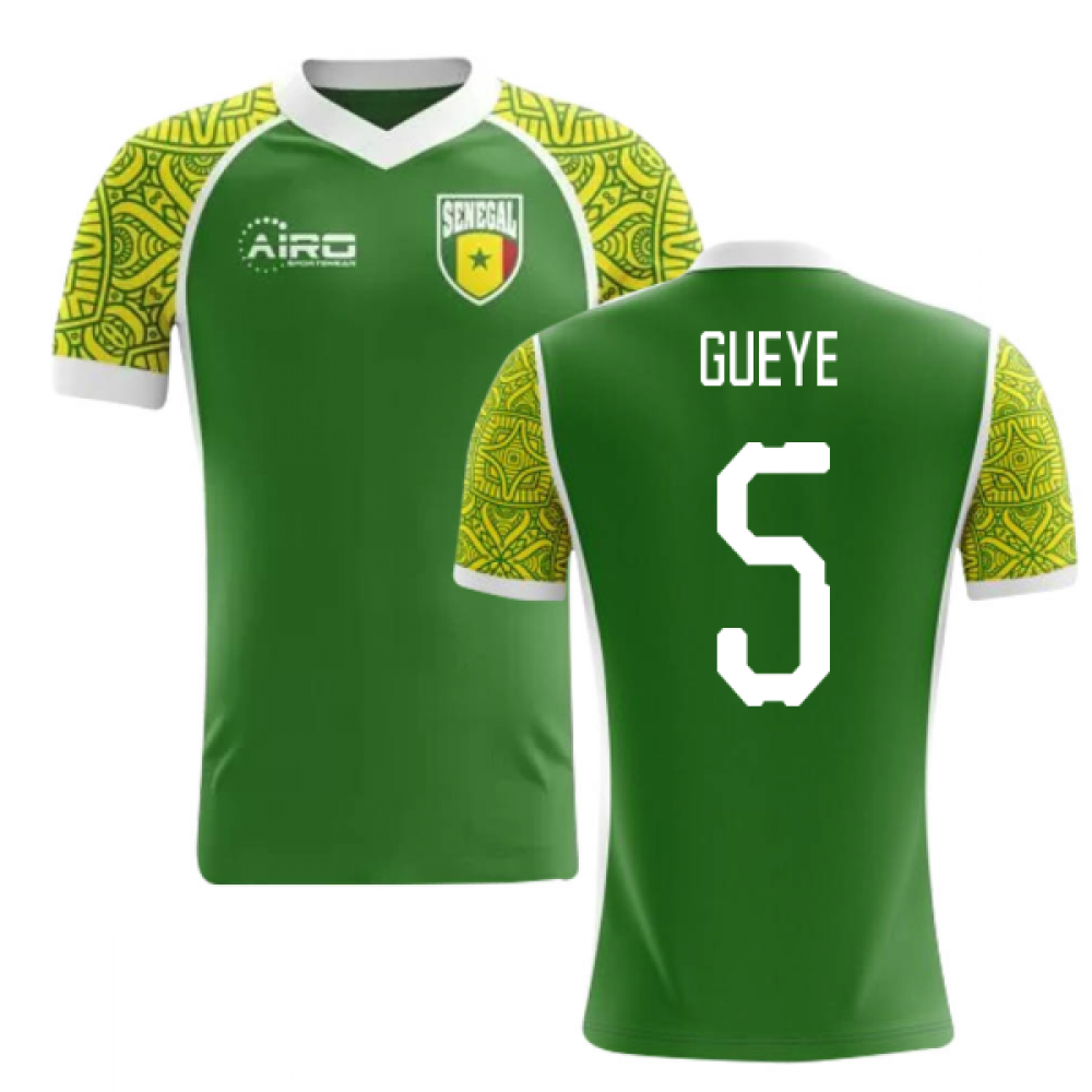 2025-2026 Senegal Away Concept Football Shirt (Gueye 5)