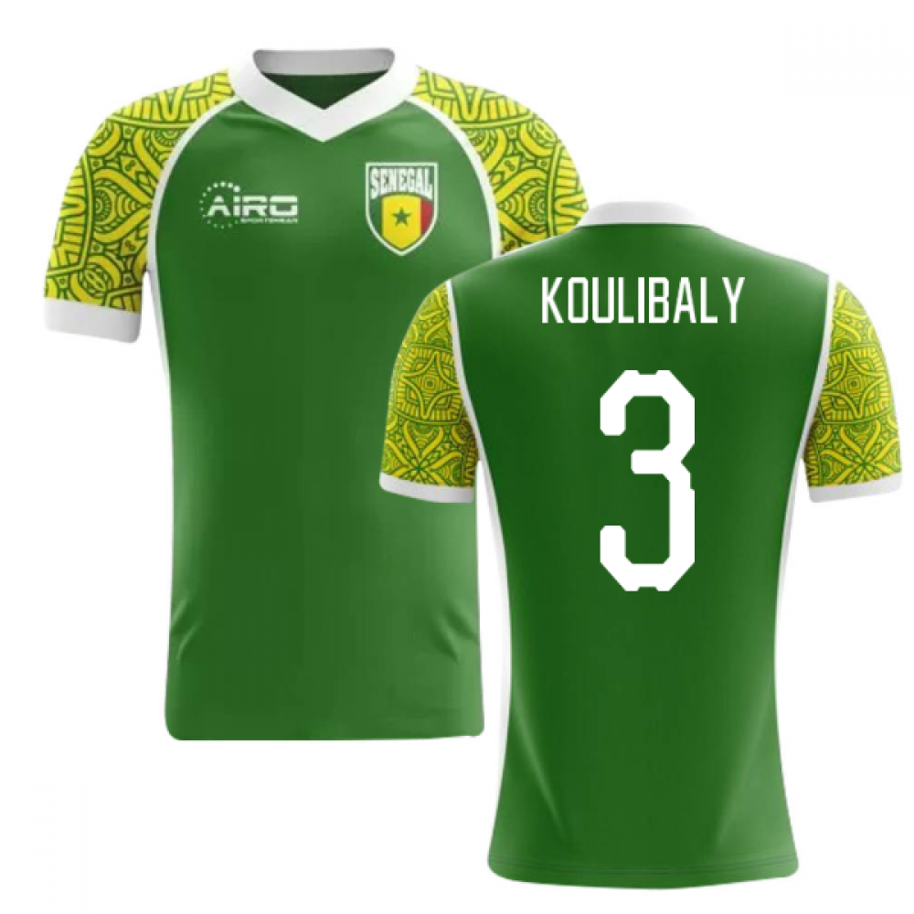 2023-2024 Senegal Away Concept Football Shirt (Koulibaly 3) - Kids