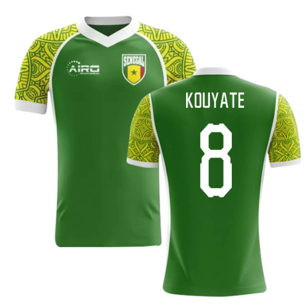 2025-2026 Senegal Away Concept Football Shirt (Kouyate 8) - Kids