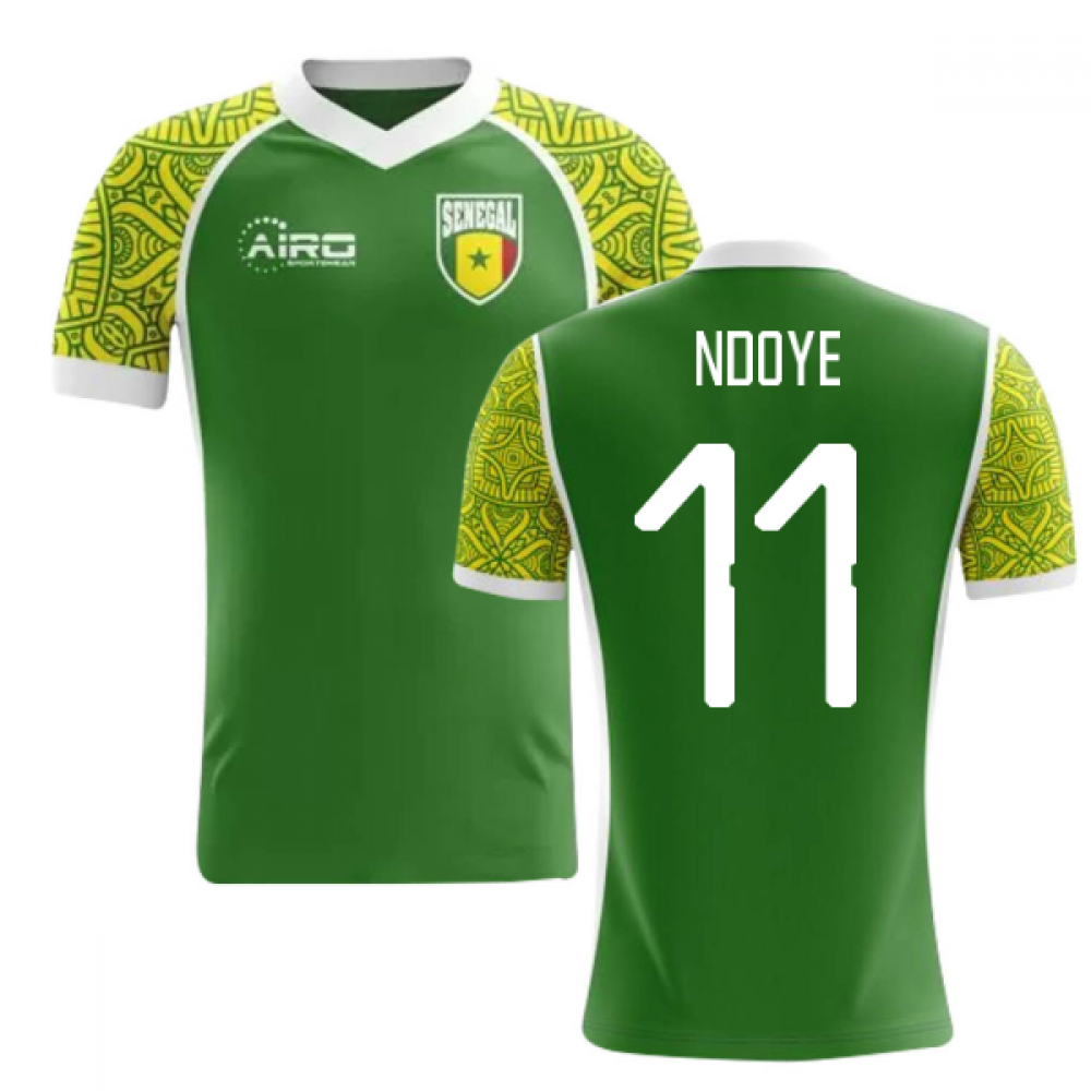 2025-2026 Senegal Away Concept Football Shirt (Ndoye 11) - Kids