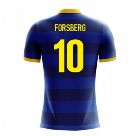 2025-2026 Sweden Airo Concept Away Shirt (Forsberg 10)