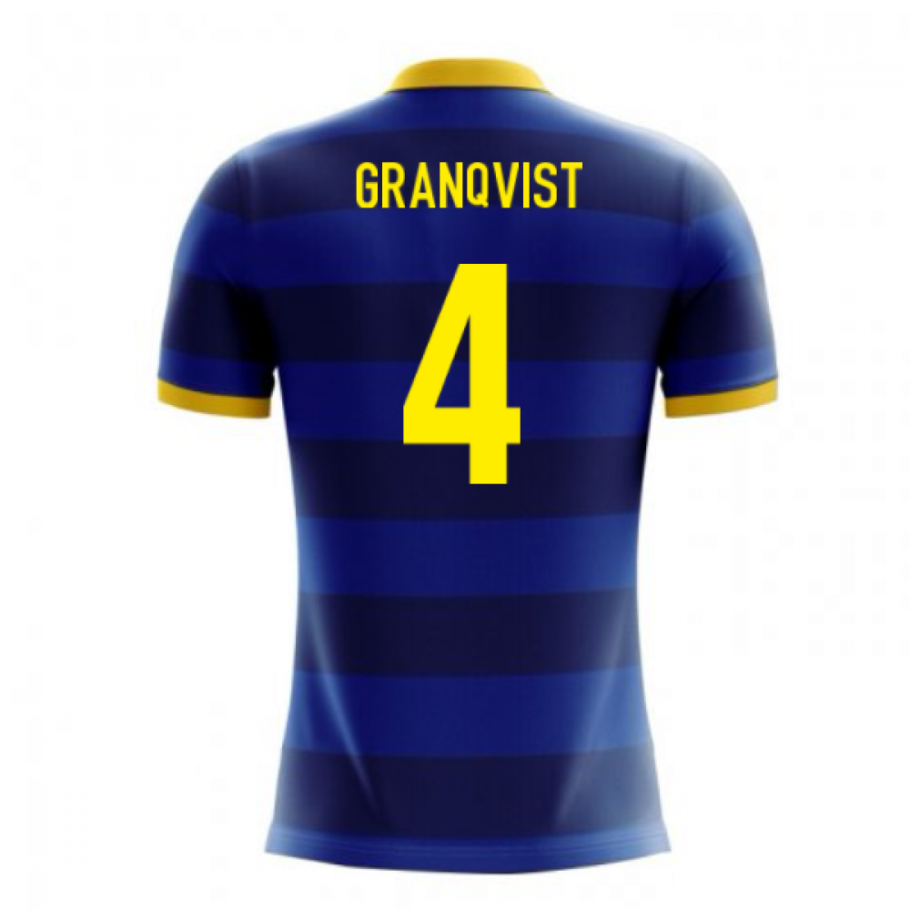 2025-2026 Sweden Airo Concept Away Shirt (Granqvist 4)