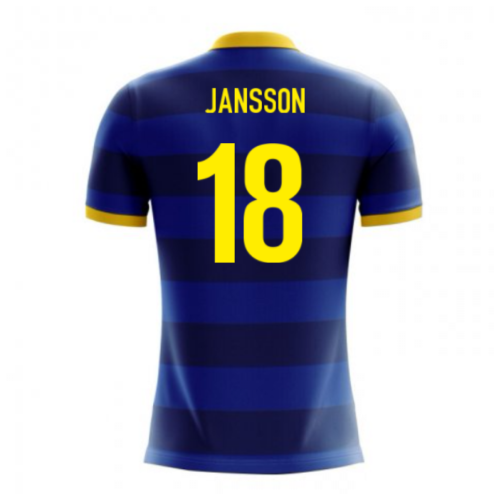 2025-2026 Sweden Airo Concept Away Shirt (Jansson 18)