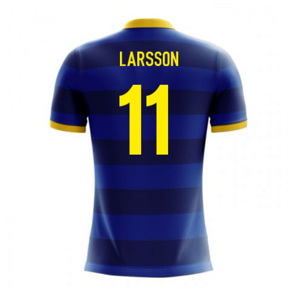 2025-2026 Sweden Airo Concept Away Shirt (Larsson 11)