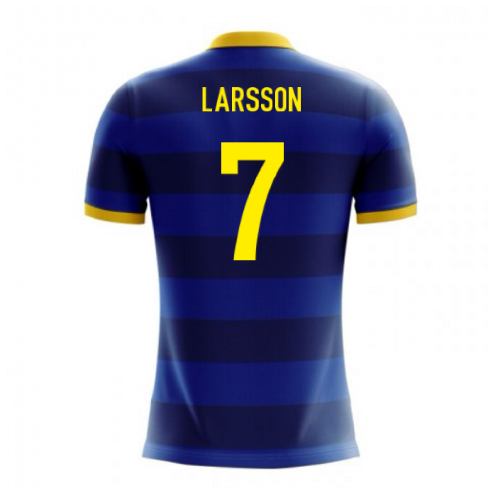 2025-2026 Sweden Airo Concept Away Shirt (Larsson 7)