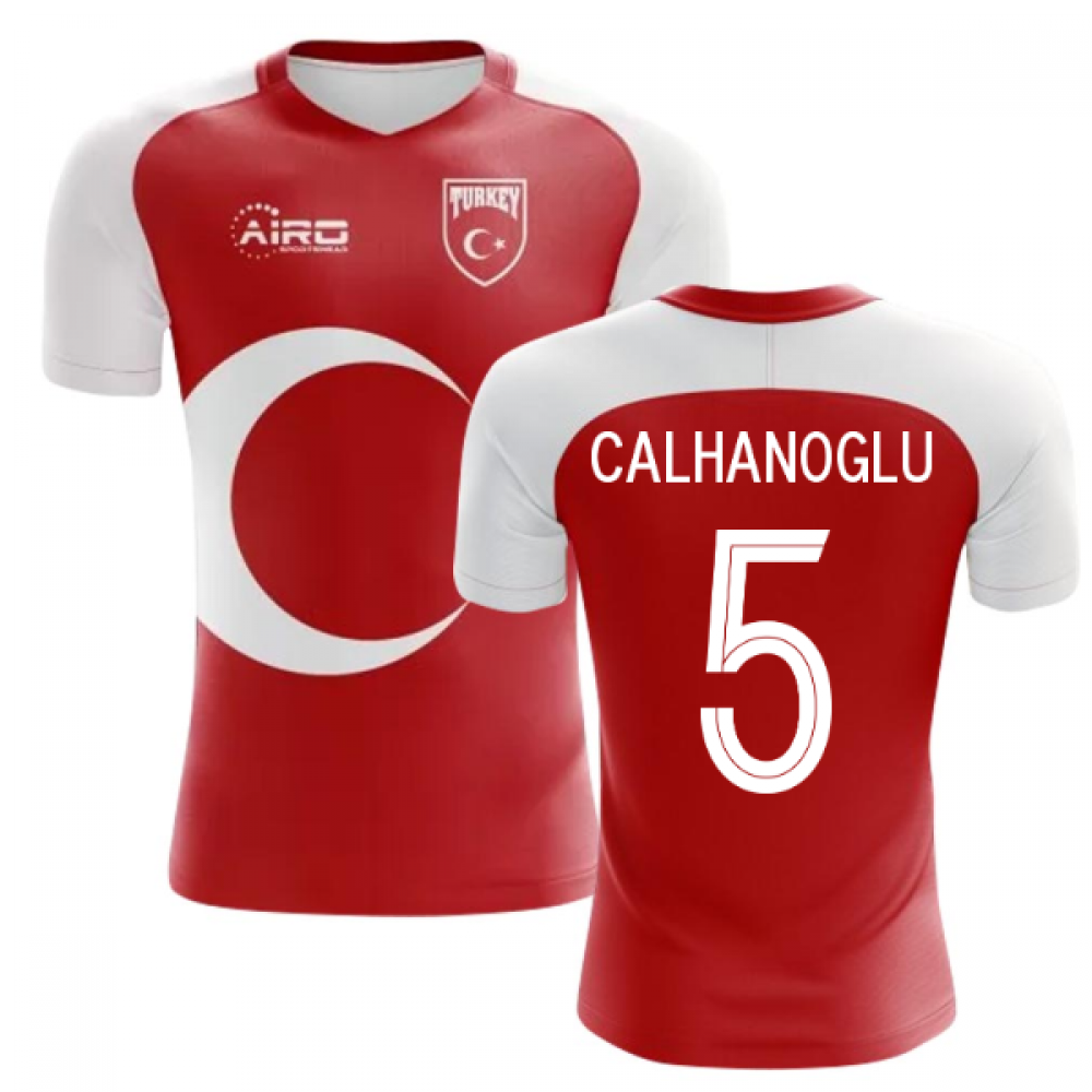 2024-2025 Turkey Home Concept Football Shirt (Calhanoglu 5) - Kids