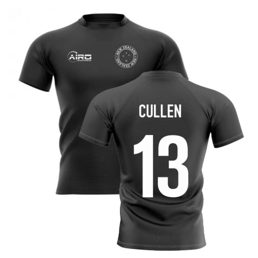 2023-2024 New Zealand Home Concept Rugby Shirt (Cullen 13)