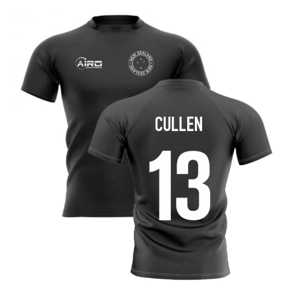 2025-2026 New Zealand Home Concept Rugby Shirt (Cullen 13)