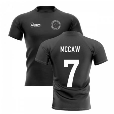 2023-2024 New Zealand Home Concept Rugby Shirt (McCaw 7)