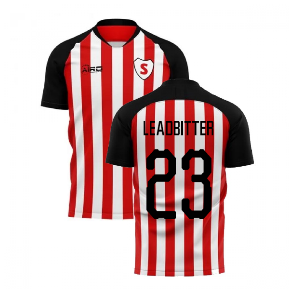 2025-2026 Sunderland Home Concept Football Shirt (Leadbitter 23)