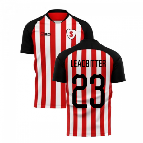 2025-2026 Sunderland Home Concept Football Shirt (Leadbitter 23)