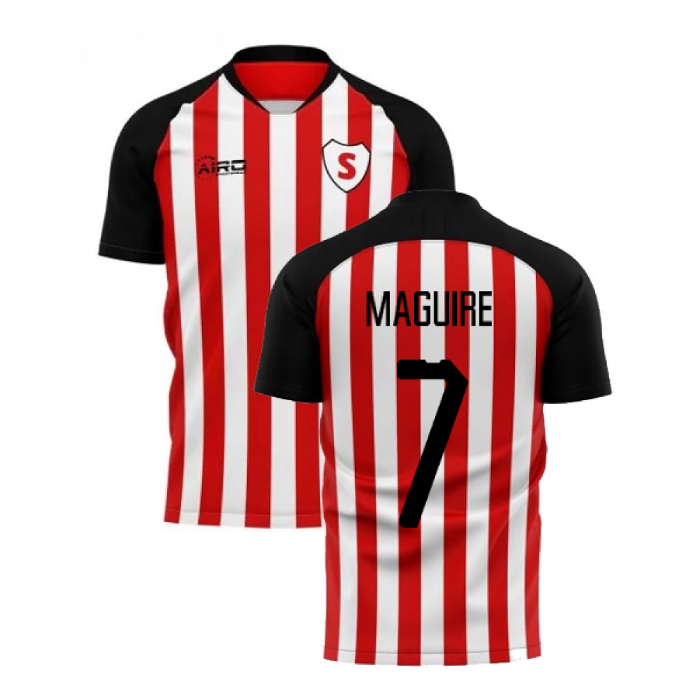 2025-2026 Sunderland Home Concept Football Shirt (Maguire 7)