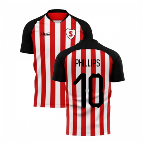 2023-2024 Sunderland Home Concept Football Shirt (Phillips 10)