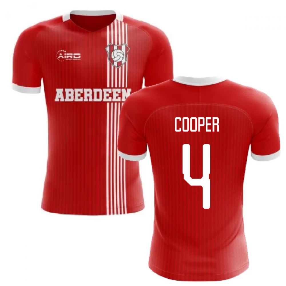 2025-2026 Aberdeen Home Concept Football Shirt (Cooper 4)