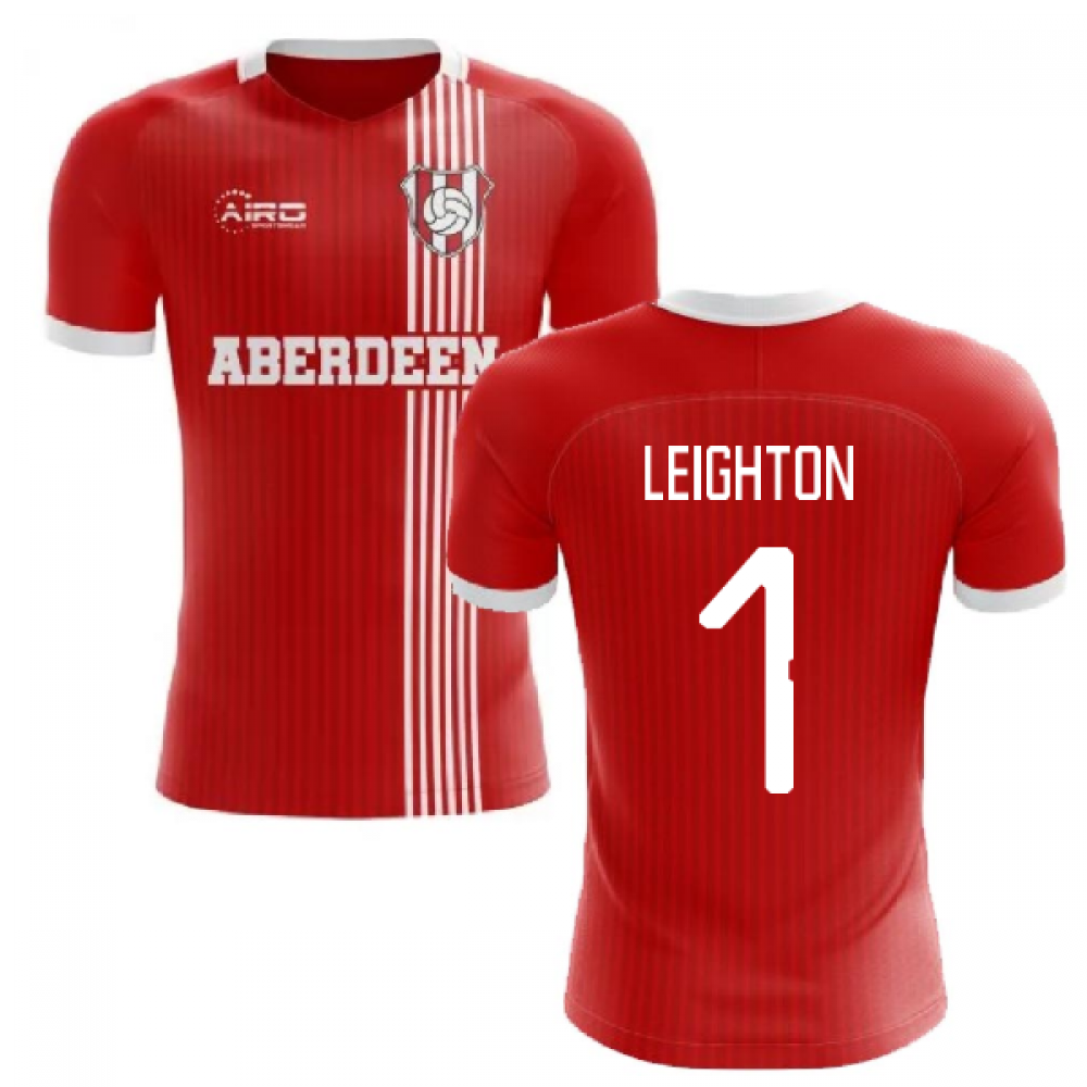 2025-2026 Aberdeen Home Concept Football Shirt (Leighton 1)