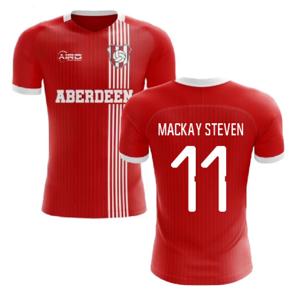 2025-2026 Aberdeen Home Concept Football Shirt (Mackay Steven 11)