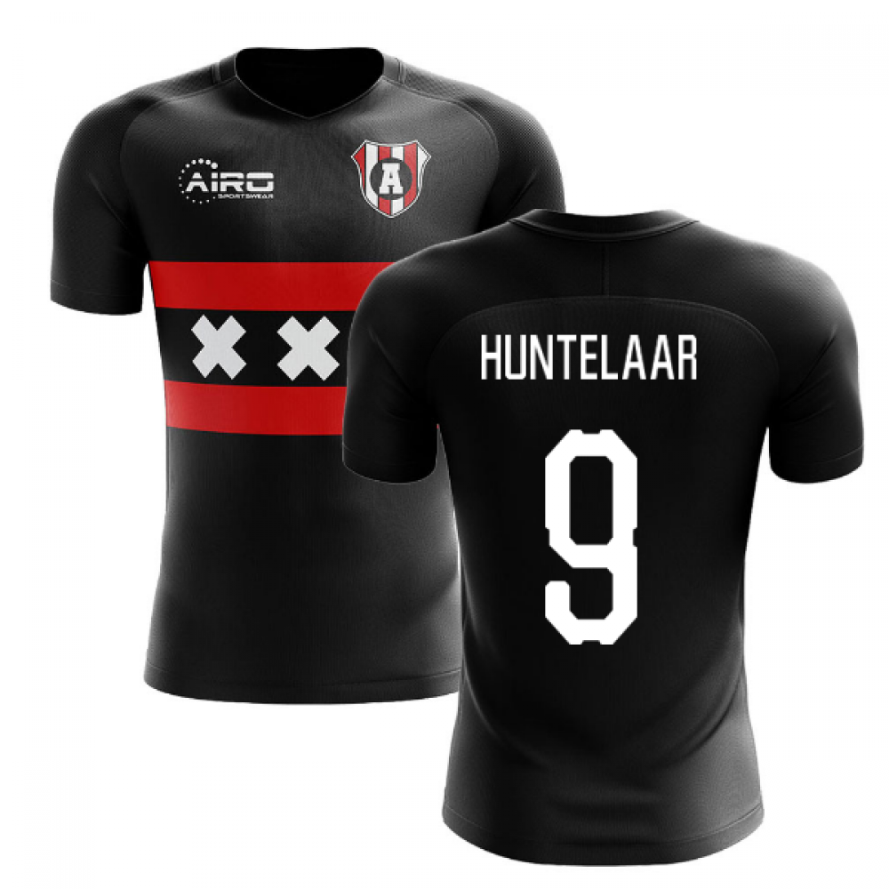 2025-2026 Ajax Away Concept Football Shirt (HUNTELAAR 9)
