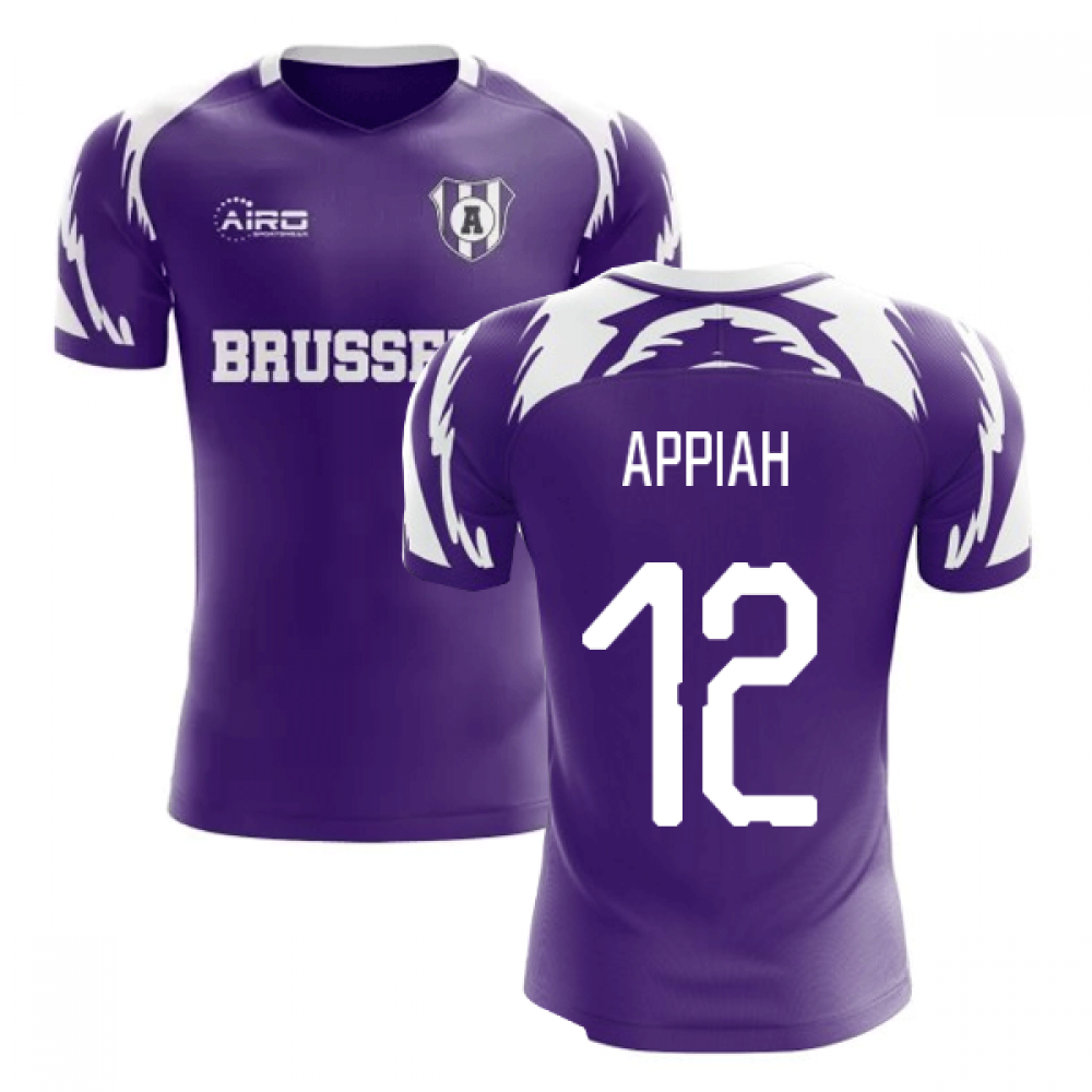 2025-2026 Anderlecht Home Concept Football Shirt (Appiah 12)