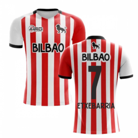 2023-2024 Athletic Bilbao Home Concept Football Shirt - Kids (ETXEBARRIA 7)