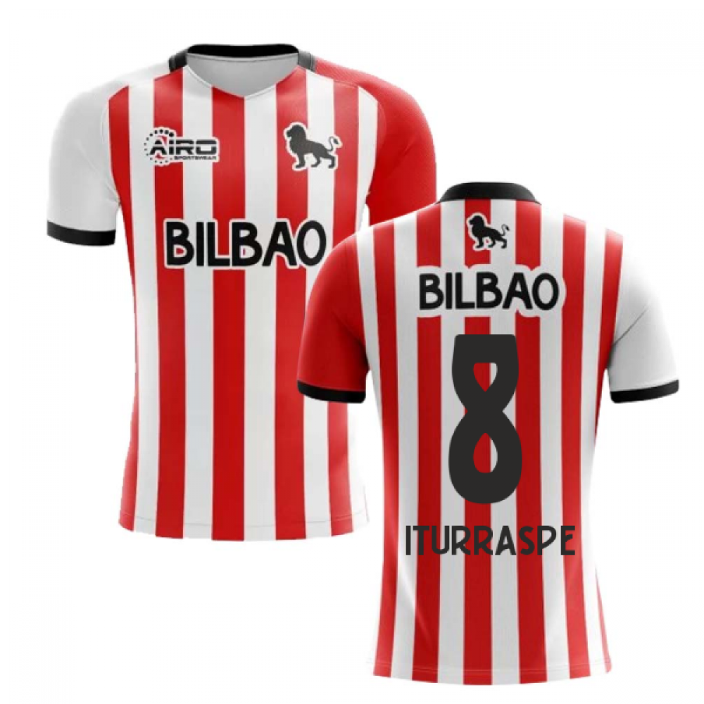 2023-2024 Athletic Bilbao Home Concept Football Shirt - Kids (ITURRASPE 8)